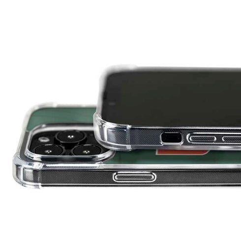 University of Miami Green Jersey iPhone 16 Pro MagSafe Case